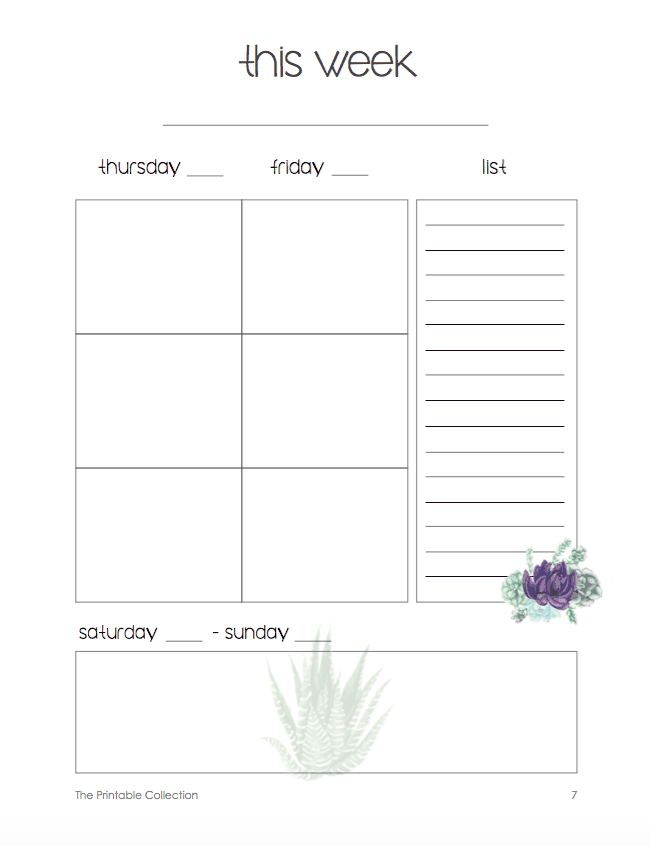 Download Your New Free Printable Planner For November | The Printable ...