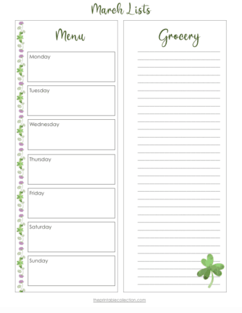 stay organized with these free printable blank lists the