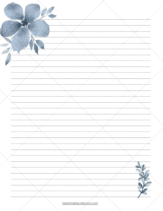 Printable Note Pages For Winter | The Printable Collection