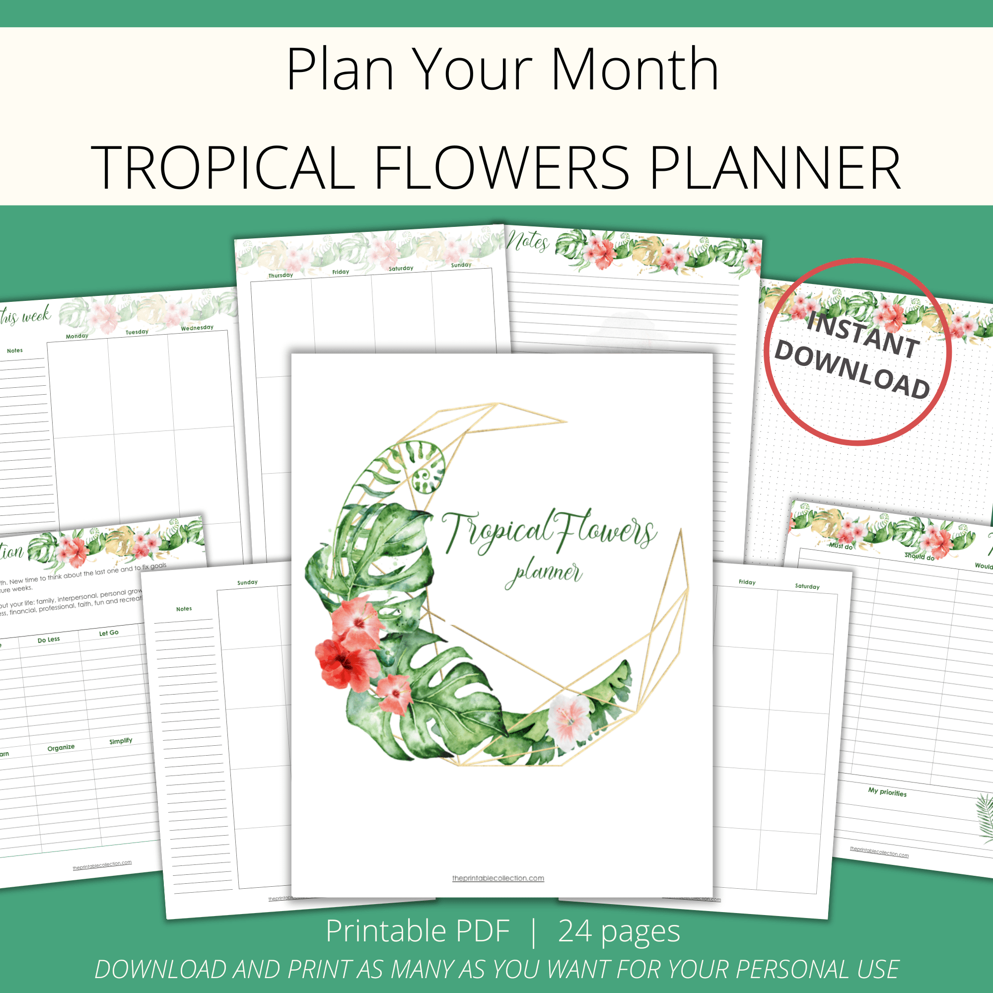 printable-tropical-flowers-planner-the-printable-collection